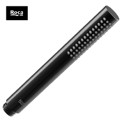 ROCA A5B3750CN0 STELLA STICK. Douchette TITANIUM BLACK ronde avec fonction Rain.