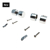 ROCA AI0001100R KIT CHARNIERE SILENCIO, CHROMÉ.