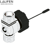 LAUFEN H8901380000001 LEMA - ANTERO - ELECTROVANNE 9 Volts.