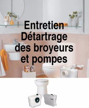 Entretien  dtartrage des broyeurs et pompes