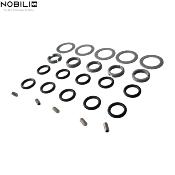 NOBILI RSA228/110 KIT FIXATION VIS + JOINTS (unité de vente X5)