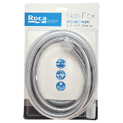 ROCA A5B2016C00 NEO-FLEX - Flexible de douche PVC Satin, 200 cm. Anti-torsion.