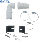 SFA SACH93 Sachet d’accessoires Sanicompact. Fixations et évacuation.