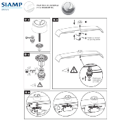 SIAMP 34 5012 07 OPTIMA 50 - Bouton de 6 mm.