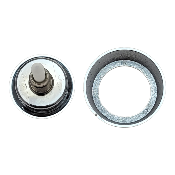 SIAMP 10 0055 06 BOUTON POUR AJUSTO/OPTIMA S CHROME.