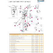 SIAMP 30 9580 07 - OD 95L Robinet flotteur latéral hydraulique à ouverture différée.