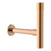 PR-ROCA A5064031RG TOTEM - Siphon bouteille pour lavabo/vasque. ROSE GOLD.