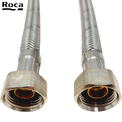 ROCA A525020409 KIT 2 FLEXIBLES D'ALIMENTATION A VISSER M10X3/8" Longueur 600 mm.