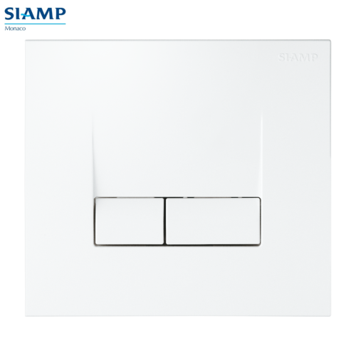 SIAMP 31 1910 60 Plaque de commande SMARTY Ingénio. 100% Blanc/Touches Blanches.