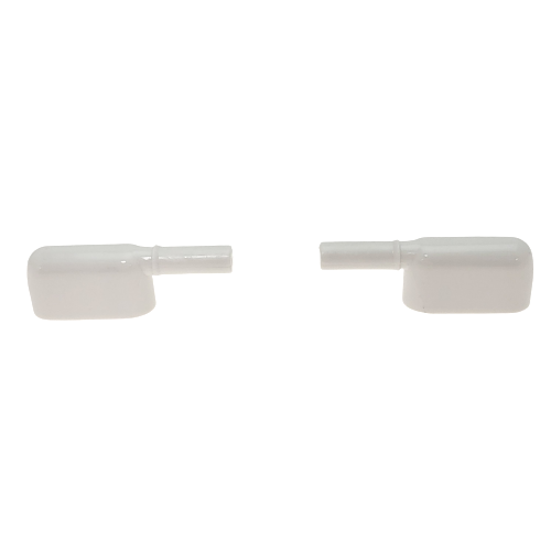 PR-SIAMP 41 0109 07 Axes Charnières pour Abattant Blanc Beaulieu.