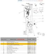 SIAMP 30 9545 07 Robinet Flotteur pour BÂTI-CHASSE Mural 536.