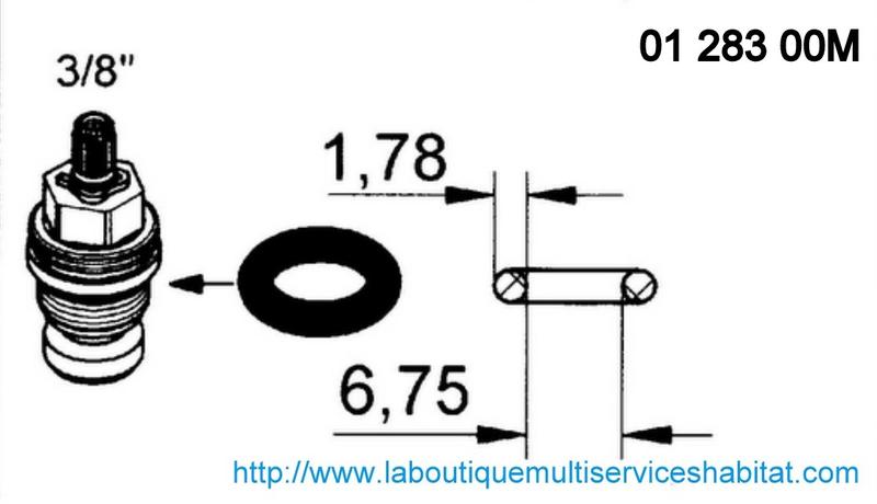 GROHE - GROHE JOINT TORIQUE 01285 - 27547 27547 - Cipac