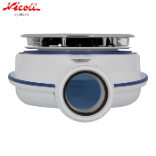 NICOLL 0205801 Bonde receveur de douche TURBOFLOW®-XS Magnetech®, Ø 90 mm, sortie Ø 40 mm