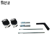 ROCA AV0034900R KIT FIXATION CACHÉE 6X143MM POUR WC/BIDET SUSPENDU.