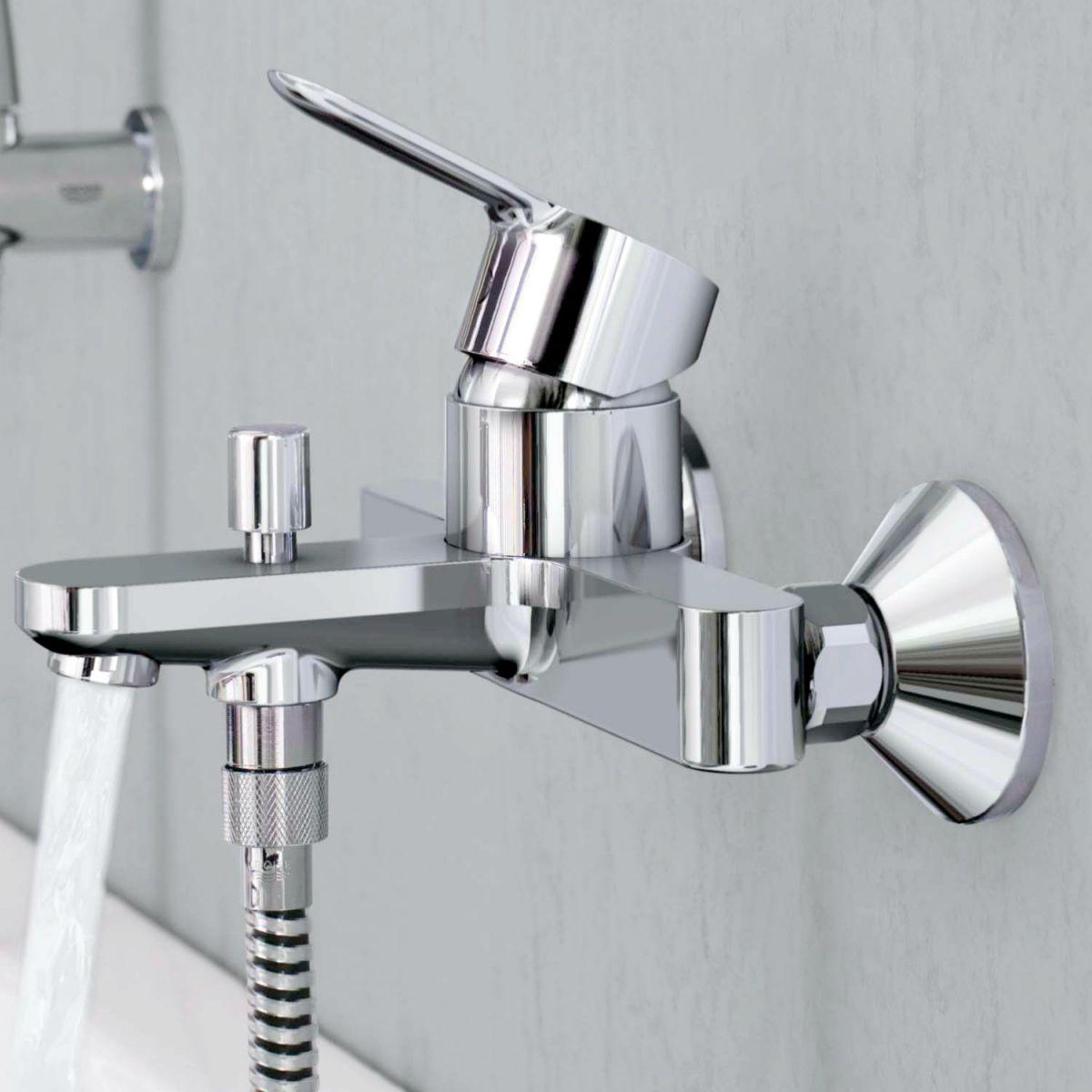 GROHE 23561000 BauEdge. Mitigeur bain/douche, Chromé.