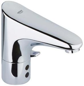 GROHE 36015000  Mitigeur Europlus E Infrarouge sur plage, Chromé.