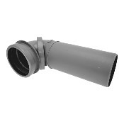 NICOLL UPORSBAT-Pipe orientable D90 mm pour bâti-supports.