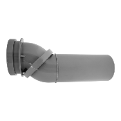 NICOLL UPORSBAT-Pipe orientable D90 mm pour bâti-supports.