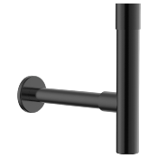 PR-ROCA A5064031NM TOTEM - Siphon bouteille pour lavabo/vasque. TITANIUM BLACK BROSSÉ.