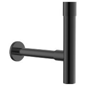 ROCA A5064031NM TOTEM - Siphon bouteille pour lavabo/vasque. TITANIUM BLACK BROSSÉ.