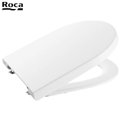 ROCA A801D12001 THE GAP ROUND ABATTANT WC FERMETURE RALENTIE BLANC.