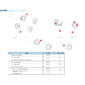 SIAMP 10 0062 16 Joint pour pipe d'évacuation WC Orientable.