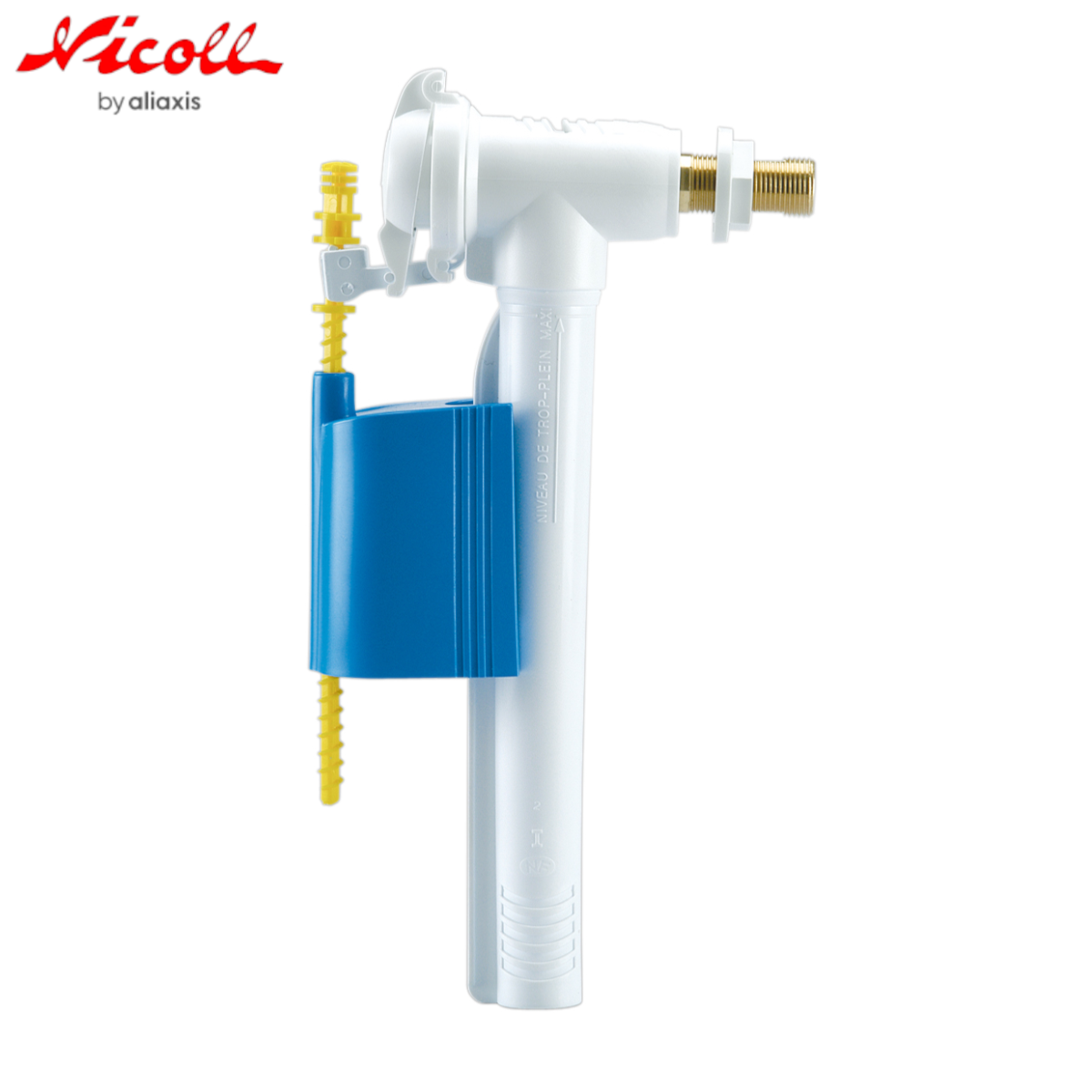 QWORK® Robinet à bille flottant en acier inoxydable G1/2 DN15,  interrupteur de capteur de flotteur, Flotteur Robinet pour eau, huile, gaz,  interrupteur de fluide : : Bricolage