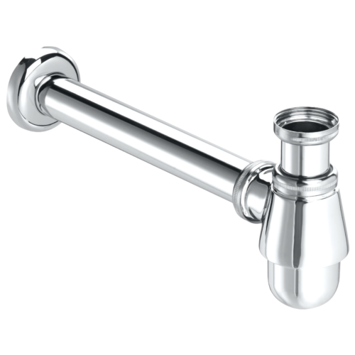 ROCA A506401814 Siphon laiton chromé pour lavabo/vasque.