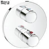 PR-ROCA A5A2B18C00 T-500 MITIGEUR THERMOSTATIQUE 1 VOIE ENCASTRÉ.