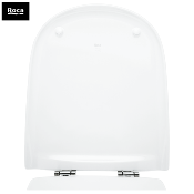 ROCA A801461004 GIRALDA - Abattant WC extractible, Blanc.