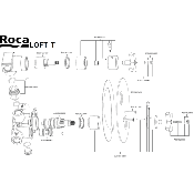 ROCA A505909803 LOFT T - CARTOUCHE THERMOSTATIQUE.