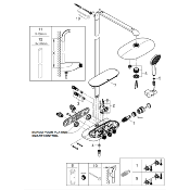 GROHE 407092046 Ecrou pour raccord excentrique SmartControl.