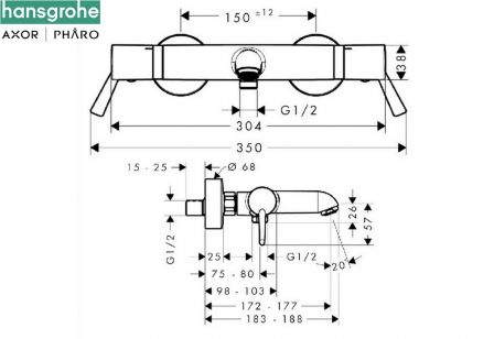 HANSGROHE_13115000_Mitigeur_thermostatique_Bain_Douche_ECOSTAT_COMFORT_CARE._Dimensions.jpg