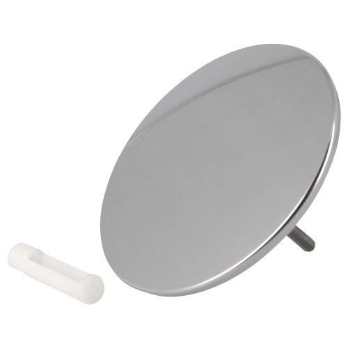 NICOLL 0411918 DVAB - Clapet recouvrant lisse chromé pour vidage baignoire.