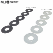 REGIPLAST 410070 Lot de 5 Joints de soupape 60x24x3.