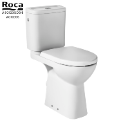 ROCA A801230004 ACCESS - Abattant double thermodur antibactérien avec lunette anti-contact pour WC.