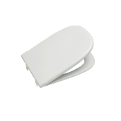 ROCA A801327004  DAMA RETRO - Abattant pour WC, Extractible, Blanc.