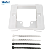 SIAMP 10 0079 51 Châssis plaque 34 1158 + Vis 34 1122 pour VERSO 1100, 350, 536 Standard.