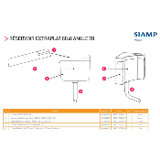 SIAMP 91 7805 00 Robinet Flotteur pour EXTRAPLAT 68, ANGLE 78 et SOPRA.