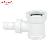 NICOLL 0204041 Raccord intercalaire avec prise machine a laver.