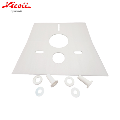 NICOLL 0709074 - Kit Insonorisation pour Cuvette Suspendue.