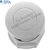 SFA BPB S.E. BOUTON POUSSOIR BLANC