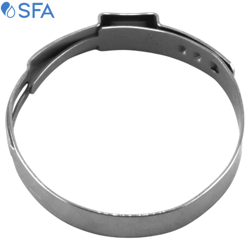 SFA OE100130  Collier à pincer 39.6 INOX TUBE SORTIE COMPACT.