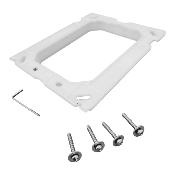 GROHE  42269000 Cadre de fixation inviolable pour plaques de commande WC.