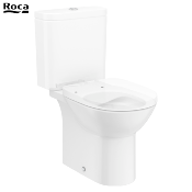 ROCA A801B2000B DEBBA ROUND - ABATTANT WC, Blanc en SUPRALIT®