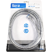 ROCA A5B2616C00 NEO-FLEX - Flexible de douche métallique, 200 cm, Chromé brillant.