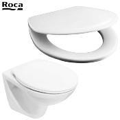 ROCA H8932710000001 POLO COMPACT - ABATTANT THERMODUR BLANC.