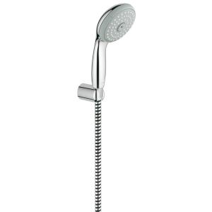 GROHE 27849000 Tempesta 100 Support de douche mural 3 jets, chromé.