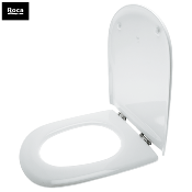 ROCA A801461004 GIRALDA - Abattant WC extractible, Blanc.