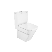 ROCA A801622004 HALL. Abattant thermodur double laqué frein de chute "Silencio" pour WC.
